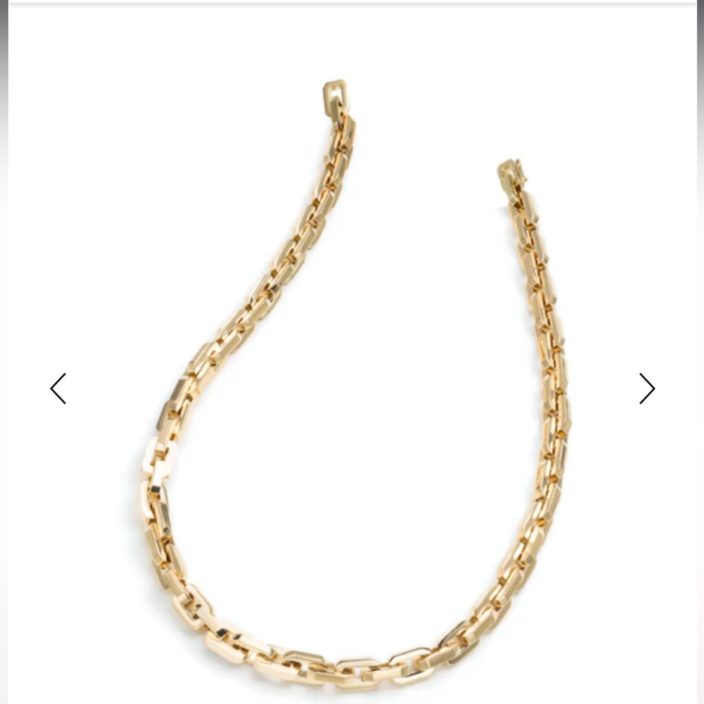 NWOT EDDIE BORGO, Supra Link Gold Necklace, new!